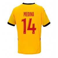 Stroje piłkarskie RC Lens Facundo Medina #14 Koszulka Podstawowej 2024-25 Krótki Rękaw